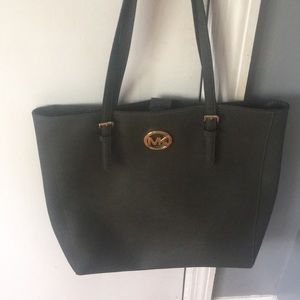 Olive Green Michael Kors Tote